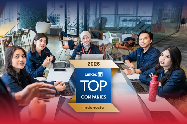 Telkom Indonesia kembali masuk daftar LinkedIn Top Companies 2025.