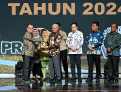 Wagub Sumut Surya Serahkan Anugerah Lingkungan Hidup 2024