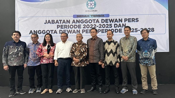 Kepengurusan Dewan Pers periode 2025-2028.