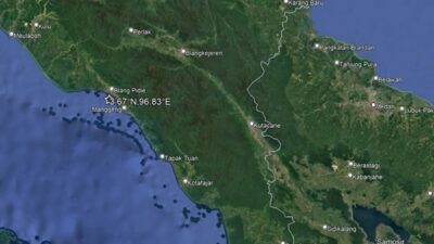 Guncangan Gempa Aceh 6,2 Magnitudo Dirasakan hingga Medan