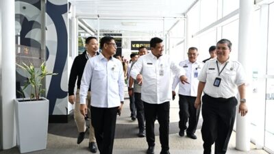 Gubsu Bobby Puji Fasilitas Autogate dan PMI Lounge Bandara Kualanamu