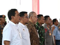 Effendy Pohan Hadiri Groundbreaking Gudang Ketahanan Pangan Polri di Flamboyan