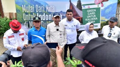 Gerakan Bersama untuk Kaldera Toba, Tanam Pohon Serentak di Danau Toba