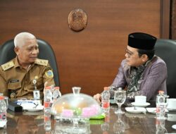 Wagubsu Surya dan Senator Penrad Siagian Bahas Pelaksanaan Tiga Undang-Undang