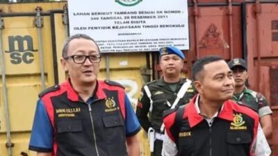 Kejati Bengkulu Sita Lahan Pertambangan PT RSM