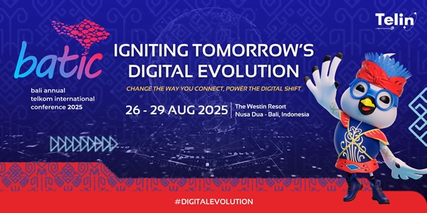 BATIC 2025: Igniting Tomorrow’s Digital Evolution kembali digelar di Bali, 26-29 Agustus 2025.