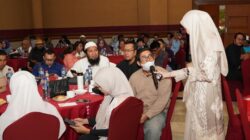 Antusiasme pelaku usaha dalam program UMKM Naik Kelas yang digelar Kementerian BUMN berkolaborasi dengan perusahaan BUMN. Foto Istimewa.