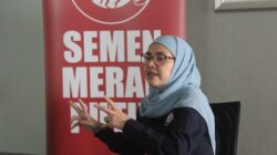 Head of Marketing Semen Merah Putih PT Cemindo Gemilang Tbk, Nyiayu Chairunnikma.