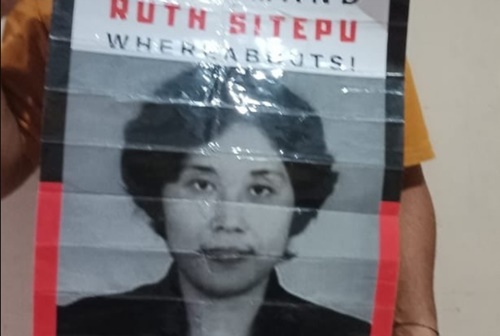 Kontras dan keluarga Ruth Sitepu, mendesak Pemerintah Indonesia aktif dalam pengungkapan kasus hilangnya Ruth Sitepu di Malaysia pada 30 November 2016.
