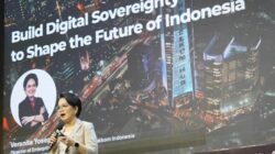 Direktur Enterprise & Business Service Telkom, Veranita Yosephine, dalam Trend Maker Summit 2025, di Jimbaran, Bali pada 27 November 2025. Foto Istimewa.