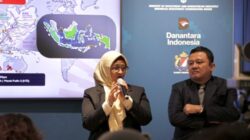 Direktur Utama Telkom Dian Siswarini dalam sesi Indonesia Pavilion pada World Economic Forum (WEF) Annual Meeting 2026 di Davos, Swiss, membahas strategi Indonesia dalam membangun ekonomi digital yang terhubung, kreatif, dan berdaya saing global. Foto Istimewa.