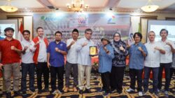 Menteri Ketenagakerjaan Yassierli saat membuka Kongres ke-VII Serikat Buruh Sejahtera Indonesia (SBSI) di Jakarta, Jumat, 24 April 2026.