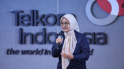 Direktur Utama Telkom Dian Siswarini.