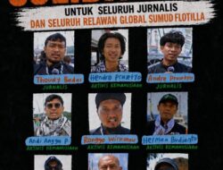 Publik Bereaksi Tuntut Israel Bebaskan Jurnalis dan Warga Indonesia