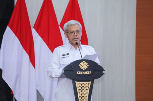 Sekretaris Jenderal Kemnaker, Cris Kuntadi.