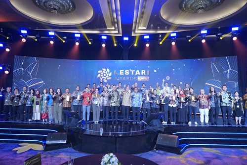 Telkom meraih Lestari Award 2026 pada kategori Talent Management yang diserahkan langsung oleh Menteri Koordinator Bidang Infrastruktur dan Pembangunan Kewilayahan Agus Harimurti Yudhoyono.