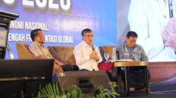 Menteri Ketenagakerjaan (Menaker) Yassierli dalam sesi dialog Rapat Kerja Koordinator Nasional (Rakerkornas) XXXV Asosiasi Pengusaha Indonesia (APINDO) 2026 di Makassar, Sulawesi Selatan, Selasa, 4 Agustus 2026. Foto Istimewa.
