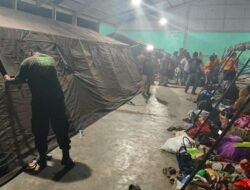 Dampak Gunung Sinabung Meletus Setinggi Tiga Kilometer, Ratusan Warga Mengungsi
