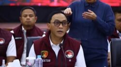 Direktur Tindak Pidana Narkoba Bareskrim Polri Brigjen Pol Eko Hadi Santoso dalam konferensi pers pengungkapan kasus penyelundupan narkoba di Batam. Foto Humas Polri.