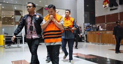Hasil OTT KPK menyita uang tunai Rp106 miliar dari delapan tersangka di antaranya pejabat Kementerian ATR/BPN dan Dirut Summarecon. Foto kpk.go.id.