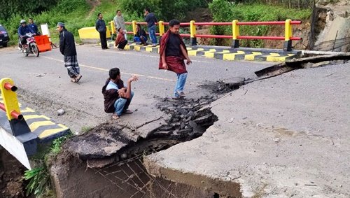 Dampak banjir dan longsor yang terjadi di Kabupaten Gayo Lues, Provinsi Aceh, pada Jumat, 9 Oktober 2026. Foto BPBD Gayo Lues.