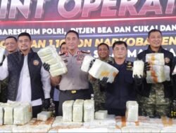 Penangkapan 1,16 Ton Ketamin HCI, Kapolri Suyudi: Tidak Ada Ruang bagi Sindikat Narkotika