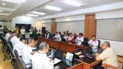 Wakil Menteri Ketenagakerjaan, Afriansyah Noor menerima audiensi perwakilan FSPGI soal aduan dugaan pelanggaran ketenagakerjaan di PT Indonesia Epson Industry (IEI).